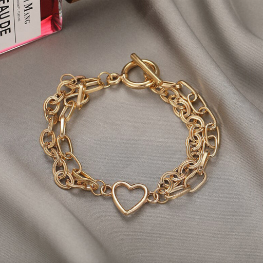 Heart Interlock Bracelet