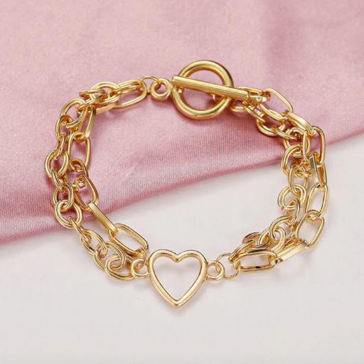 Heart Interlock Bracelet