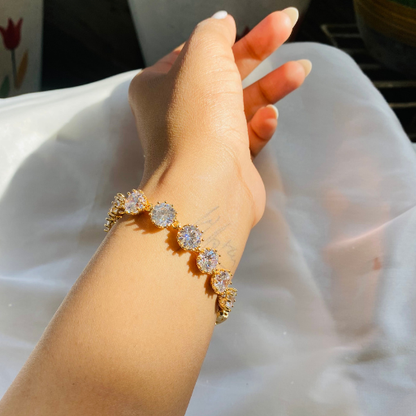 Beautiful AD Wedding Bracelet