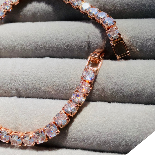 Rose Gold Tennis Bracelet