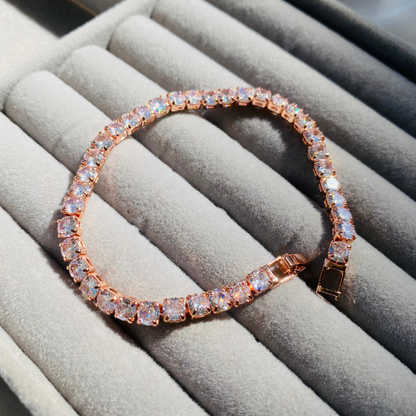 Rose Gold Tennis Bracelet
