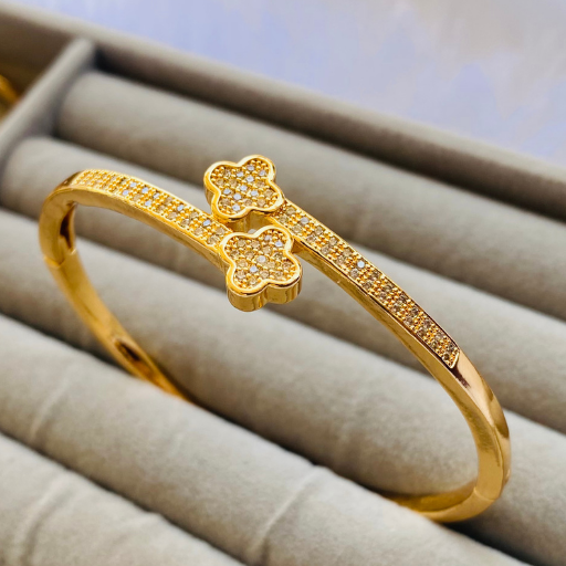 Engraved Clove Bangle