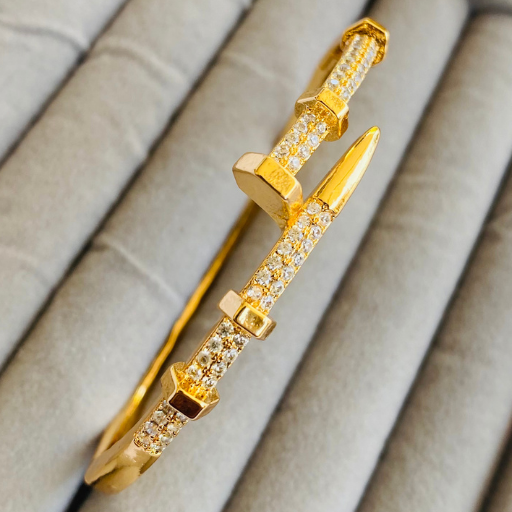 AD Studded Nail Cartier Bracelet