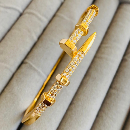 AD Studded Nail Cartier Bracelet
