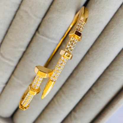 AD Studded Nail Cartier Bracelet