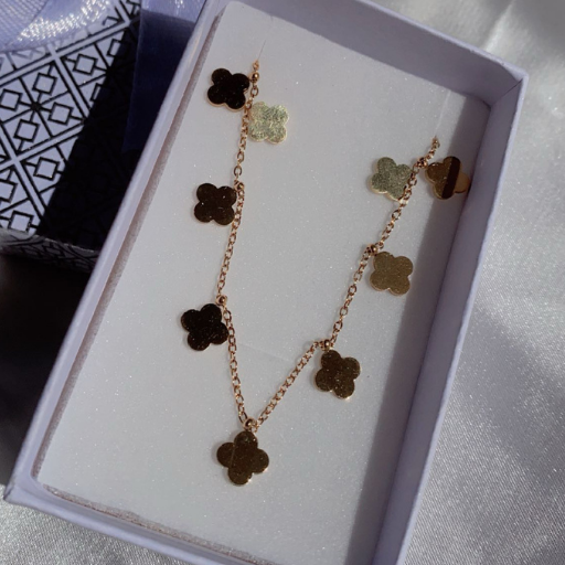 Minimal Clover Pendant Set