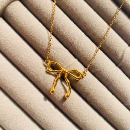 Statement Bow Pendant