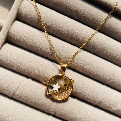 Golden Universe Pendant