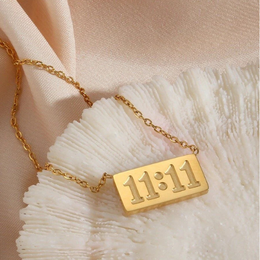 11:11 Rectangle Pendant