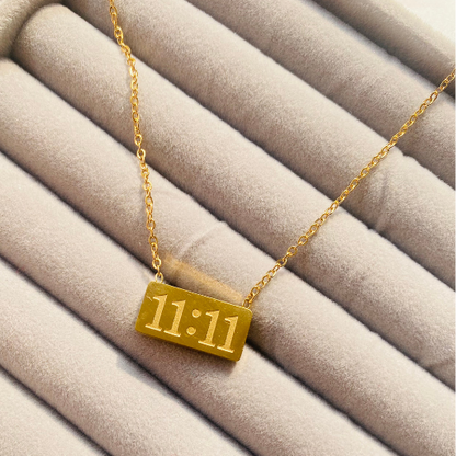 11:11 Rectangle Pendant
