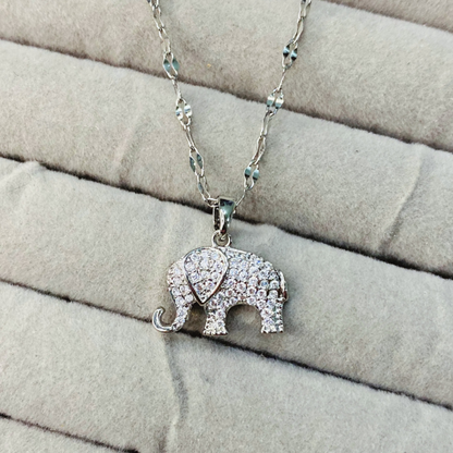 Silver Elephant Pendant