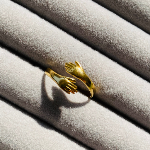 Golden Hug Ring