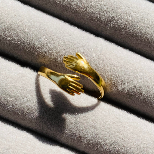 Golden Hug Ring