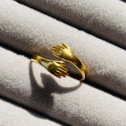 Golden Hug Ring