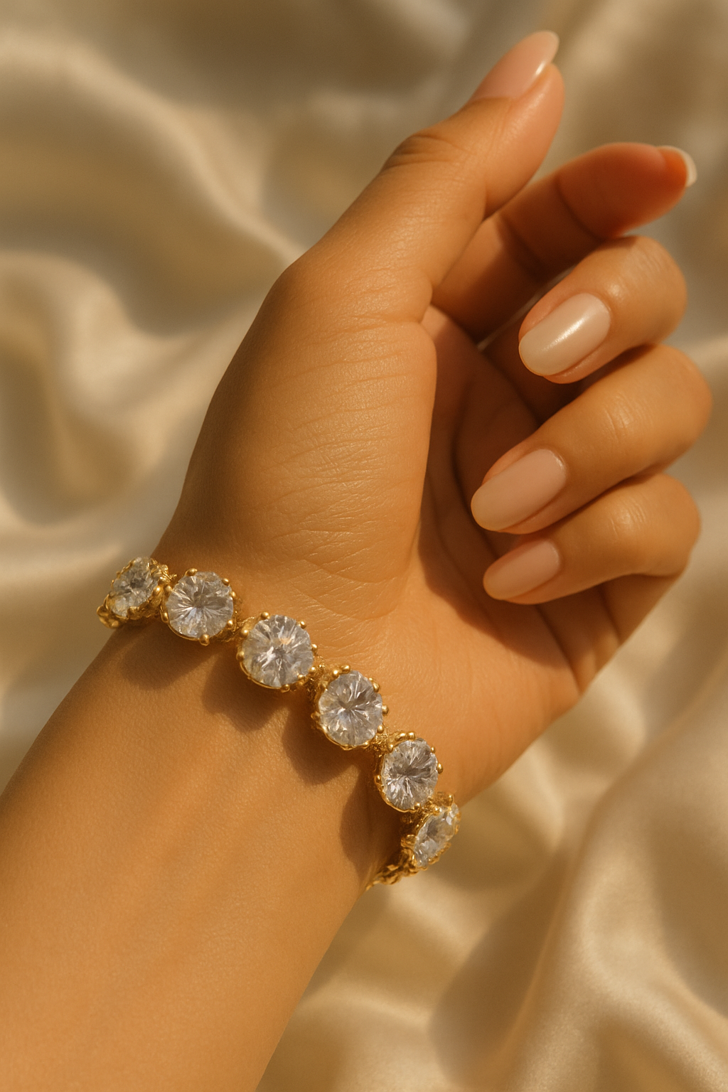 Beautiful AD Wedding Bracelet